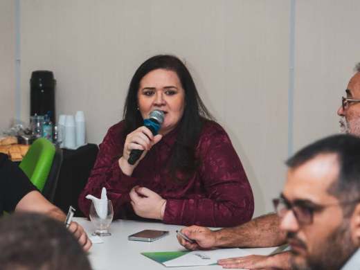 Mazé Maia em agenda pelo Ceará