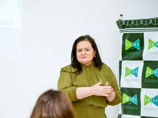 Mazé Maia em agenda pelo Ceará