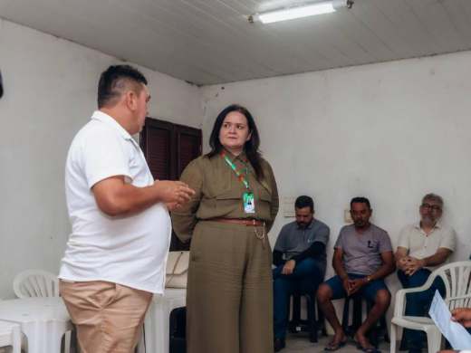 Mazé Maia em agenda pelo Ceará