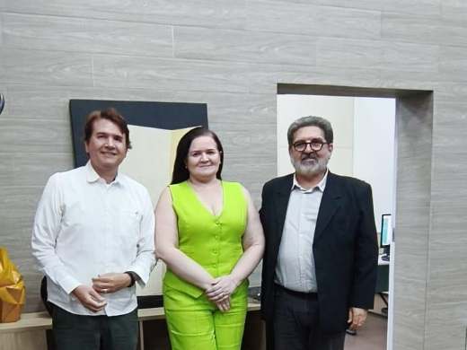 Mazé Maia em agenda pelo Ceará